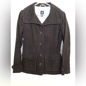 GAP Women's Chocolate Utility Jacket